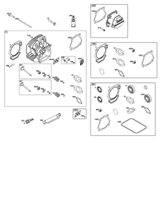 Part Location Diagram of 597016 Briggs and Stratton Screw